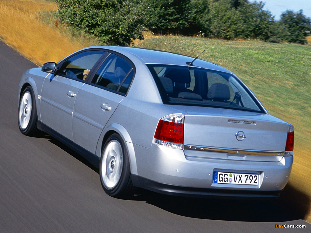 Opel Vectra Sedan (C) 2002–05 images (1024 x 768)