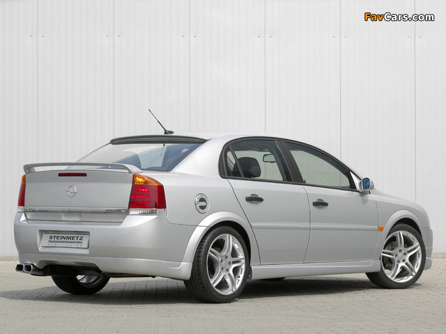 Steinmetz Opel Vectra Sedan (S) 2002–05 photos (640 x 480)