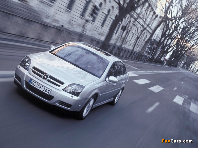 Opel Vectra GTS (C) 2002–05 photos (640 x 480)