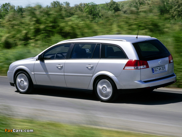 Opel Vectra Caravan (C) 2003–05 wallpapers (640 x 480)