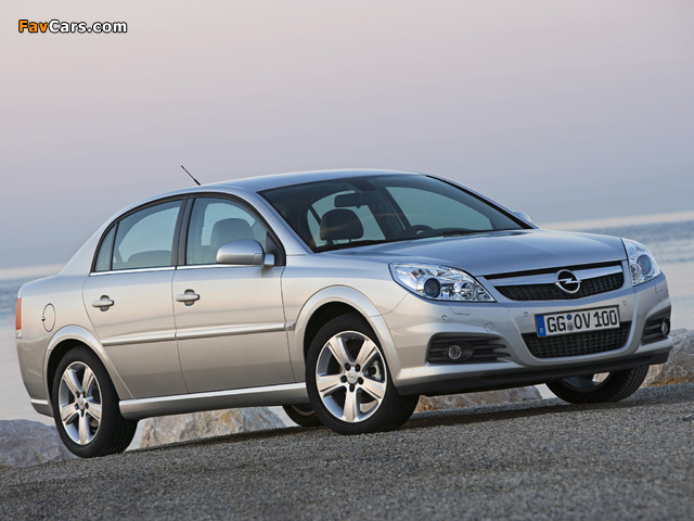 Opel Vectra Sedan (C) 2005–08 photos (640 x 480)