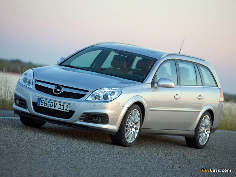 Opel Vectra Caravan (C) 2005–08 photos (800 x 600)