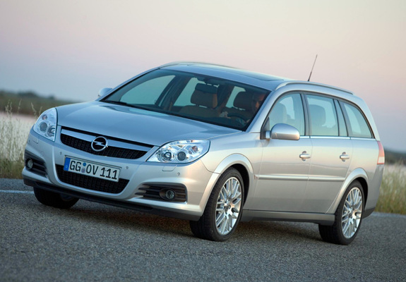 Opel Vectra Caravan (C) 2005–08 photos