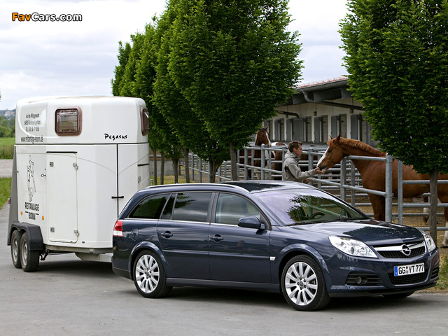 Opel Vectra Caravan (C) 2005–08 photos (640 x 480)