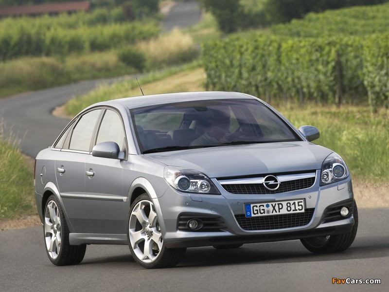 Opel Vectra GTS (C) 2005–08 photos (800 x 600)