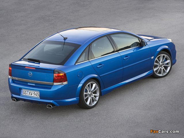 Opel Vectra GTS OPC (C) 2005–08 pictures (640 x 480)