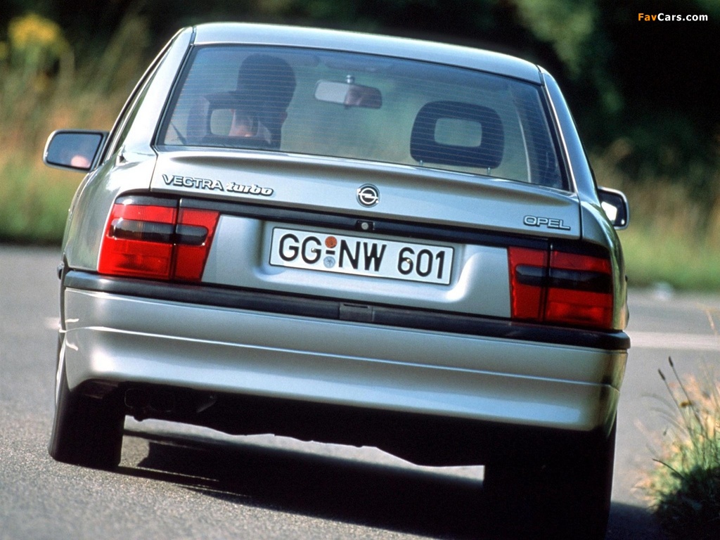 Photos of Opel Vectra Turbo 4x4 (A) 1992–94 (1024 x 768)