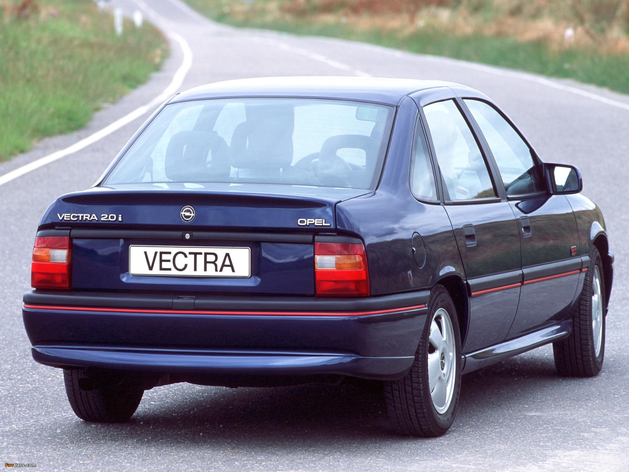 Photos of Opel Vectra GT Sedan (A) 1992–94 (2048 x 1536)