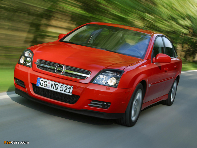 Photos of Opel Vectra GTS (C) 2002–05 (800 x 600)