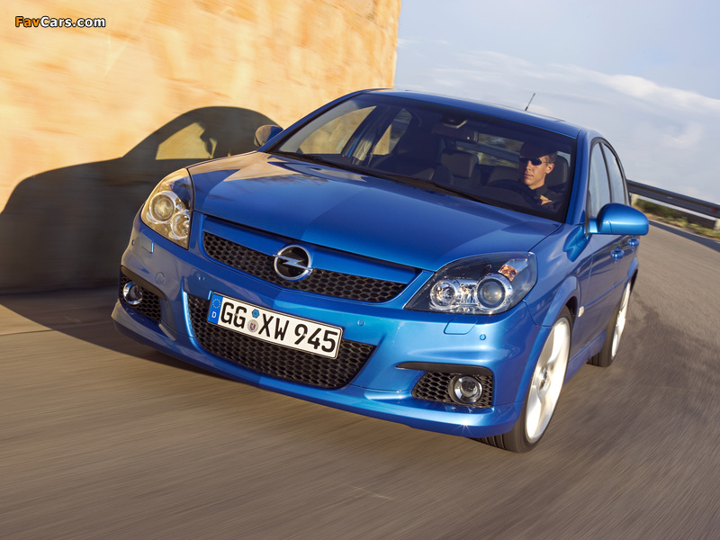 Photos of Opel Vectra GTS OPC (C) 2005–08 (800 x 600)