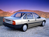 Pictures of Opel Vectra Sedan (A) 1988–92