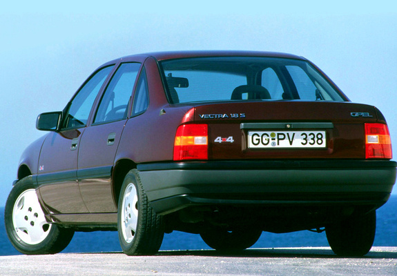 Opel Vectra 1.8 S 4x4 Sedan (A) 1988–89 wallpapers