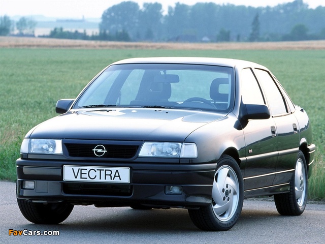 Opel Vectra Turbo 4x4 (A) 1992–94 wallpapers (640 x 480)