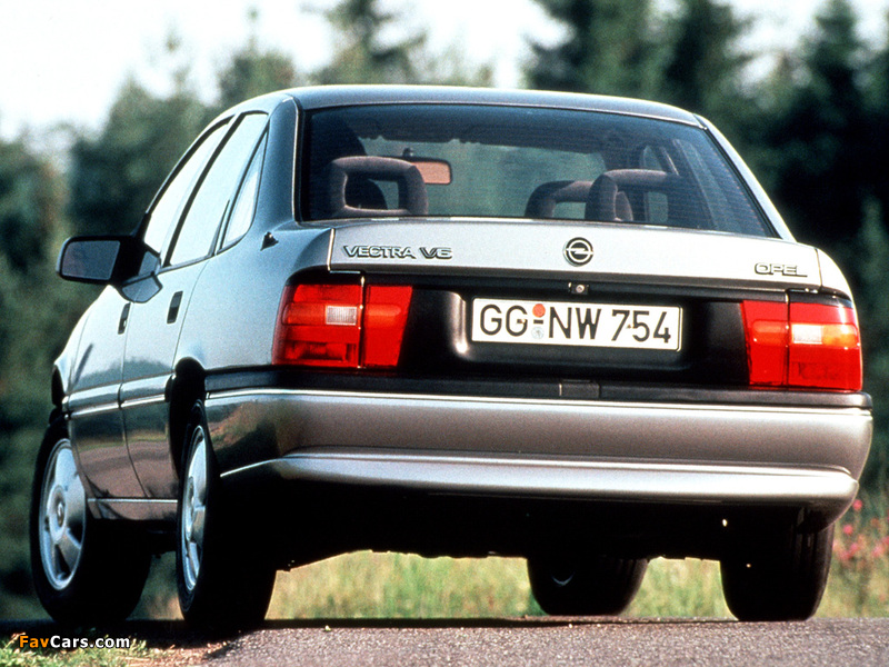 Opel Vectra V6 (A) 1993–95 wallpapers (800 x 600)