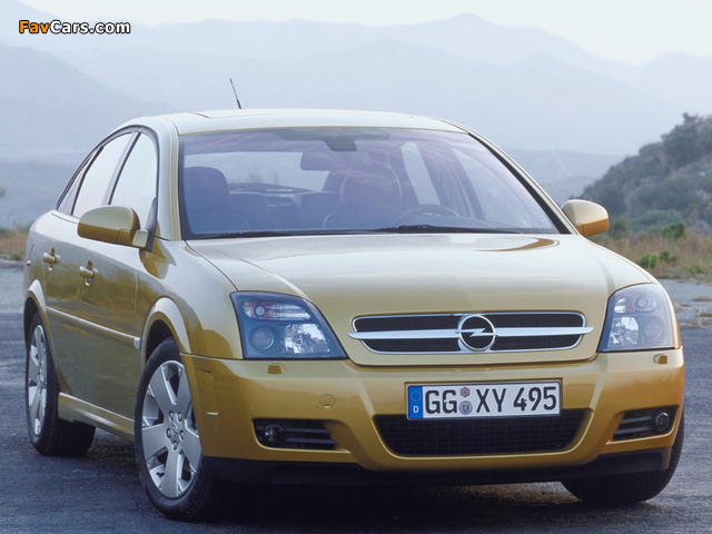 Opel Vectra GTS (C) 2002–05 wallpapers (640 x 480)