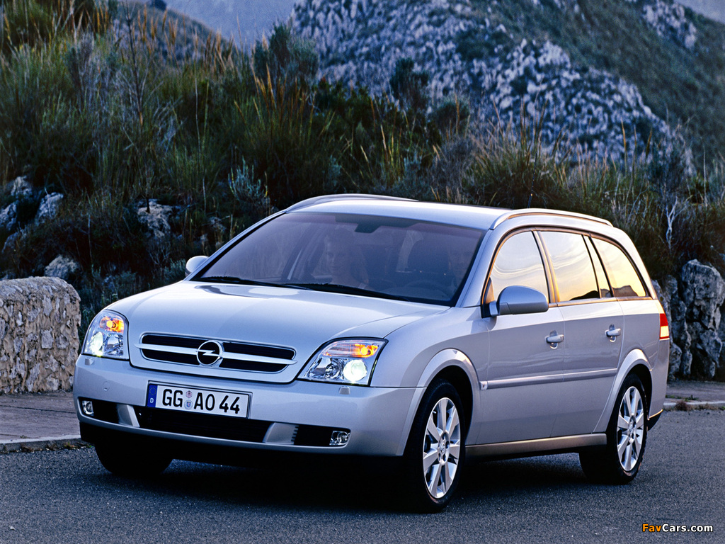 Opel Vectra Caravan (C) 2003–05 wallpapers (1024 x 768)