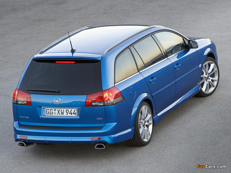 Opel Vectra Caravan OPC (C) 2005–08 wallpapers (800 x 600)