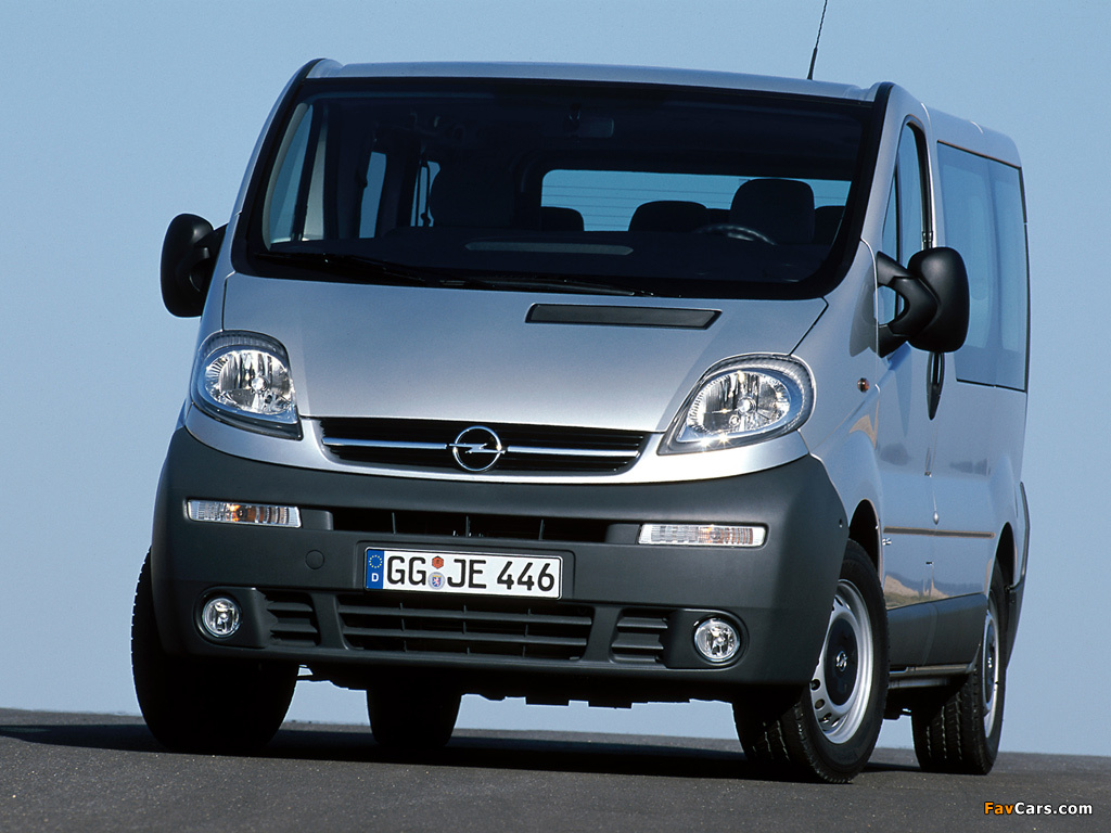 Images of Opel Vivaro 2001–06 (1024 x 768)