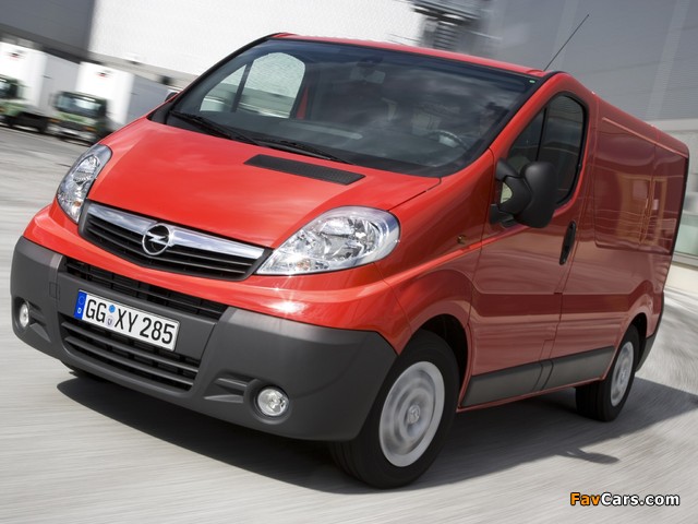 Images of Opel Vivaro Van 2006 (640 x 480)