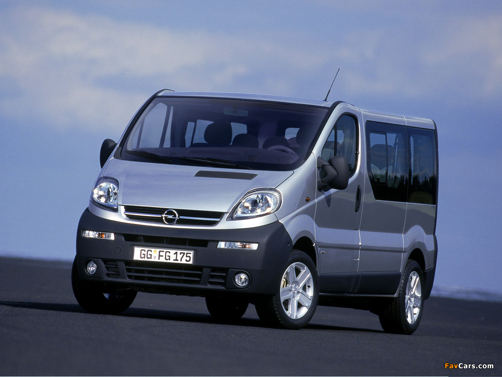 Opel Vivaro 2001–06 photos (1024 x 768)