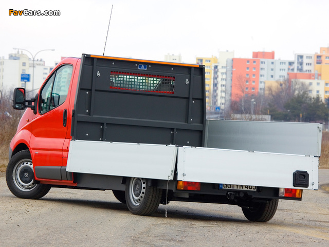 Opel Vivaro Pickup 2006 images (640 x 480)