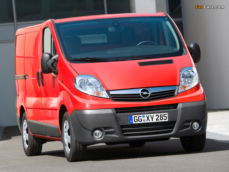 Opel Vivaro Van 2006 pictures (800 x 600)