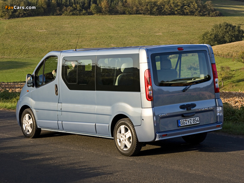 Opel Vivaro 2006 wallpapers (800 x 600)