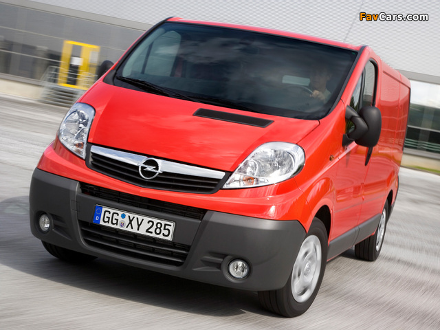 Photos of Opel Vivaro Van 2006 (640 x 480)