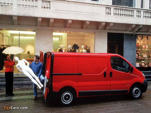 Pictures of Opel Vivaro Van 2001–06 (640 x 480)