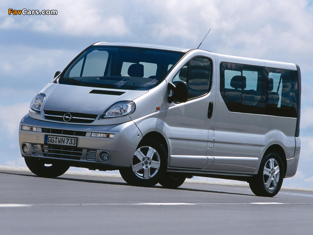 Pictures of Opel Vivaro Business 2002–06 (640 x 480)