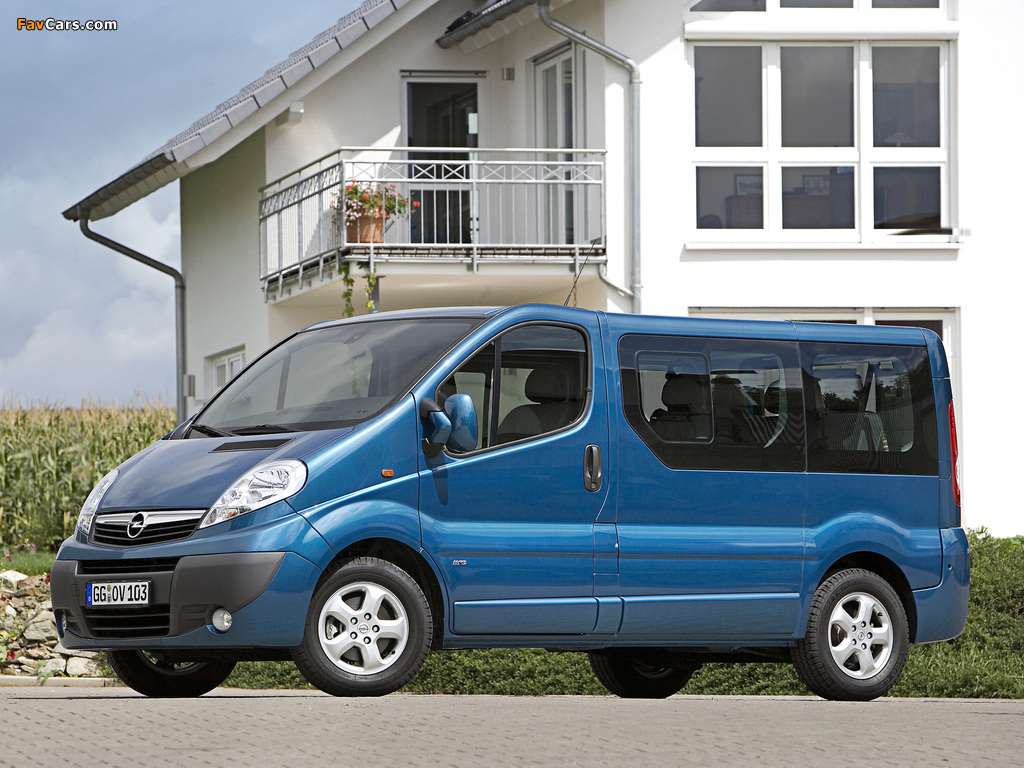 Opel Vivaro 2006 wallpapers (1024 x 768)