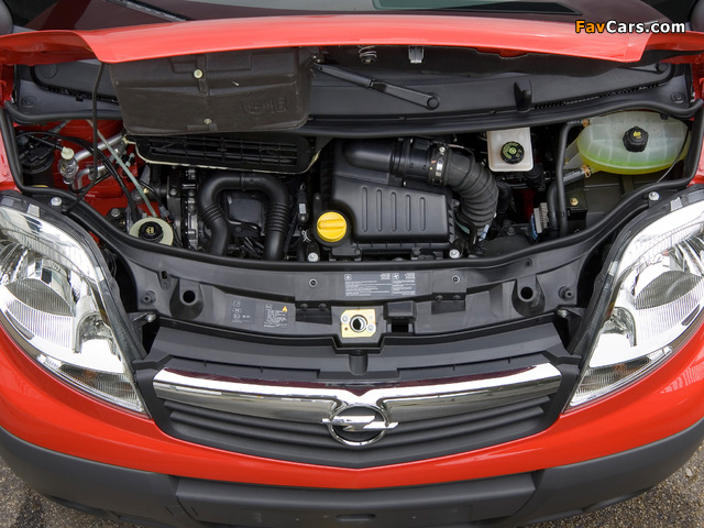 Opel Vivaro Van 2006 wallpapers (640 x 480)