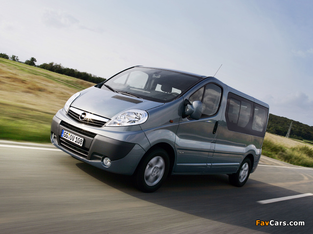 Opel Vivaro 2006 wallpapers (640 x 480)