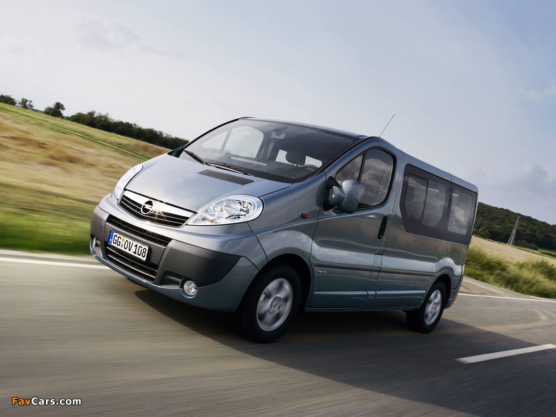 Opel Vivaro 2006 wallpapers (800 x 600)