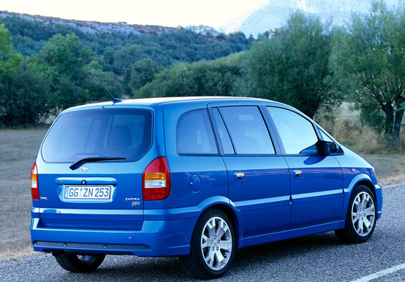 Images of Opel Zafira OPC (A) 2001–05