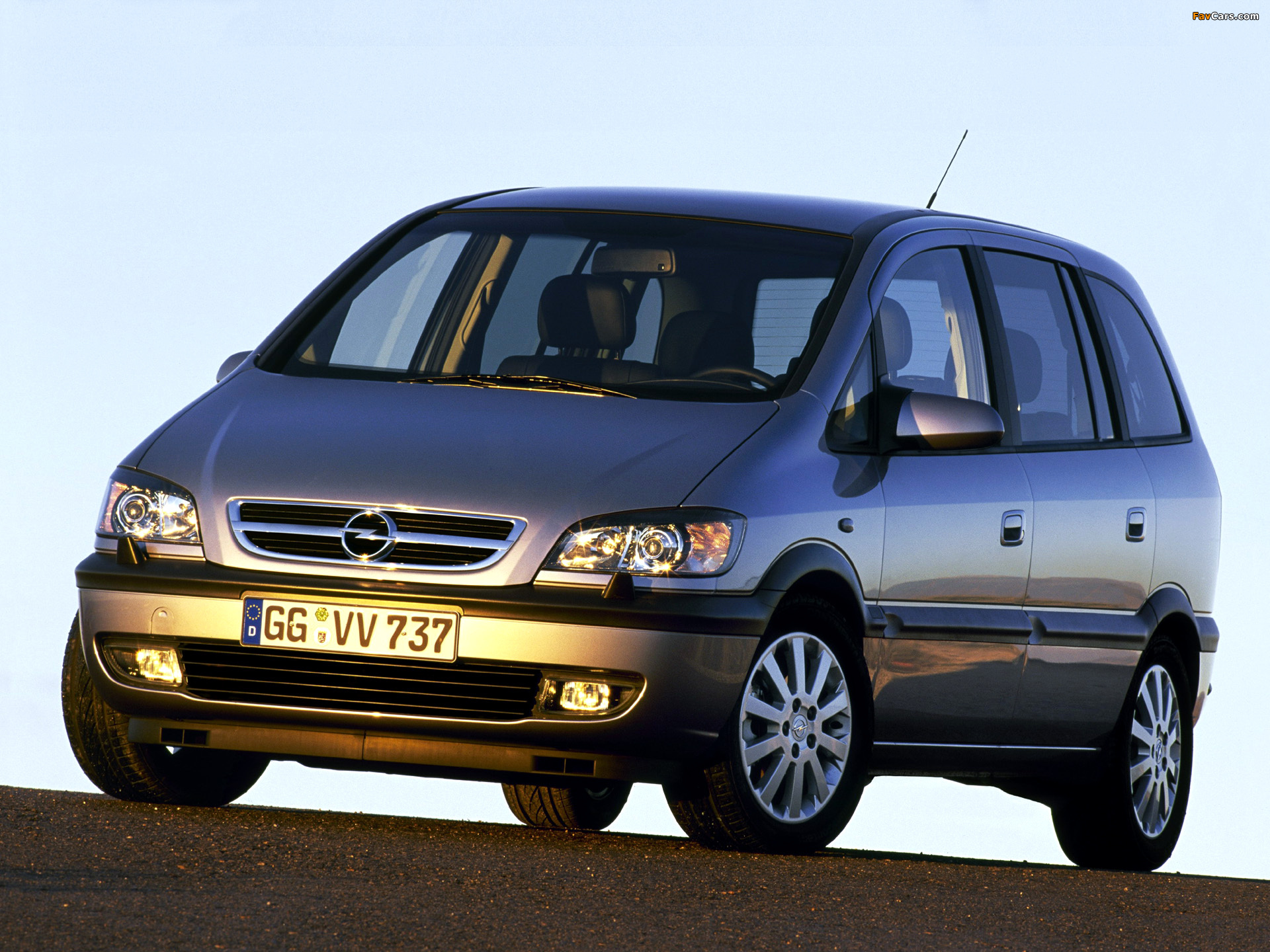 Images of Opel Zafira (A) 2003–05 (1920 x 1440)