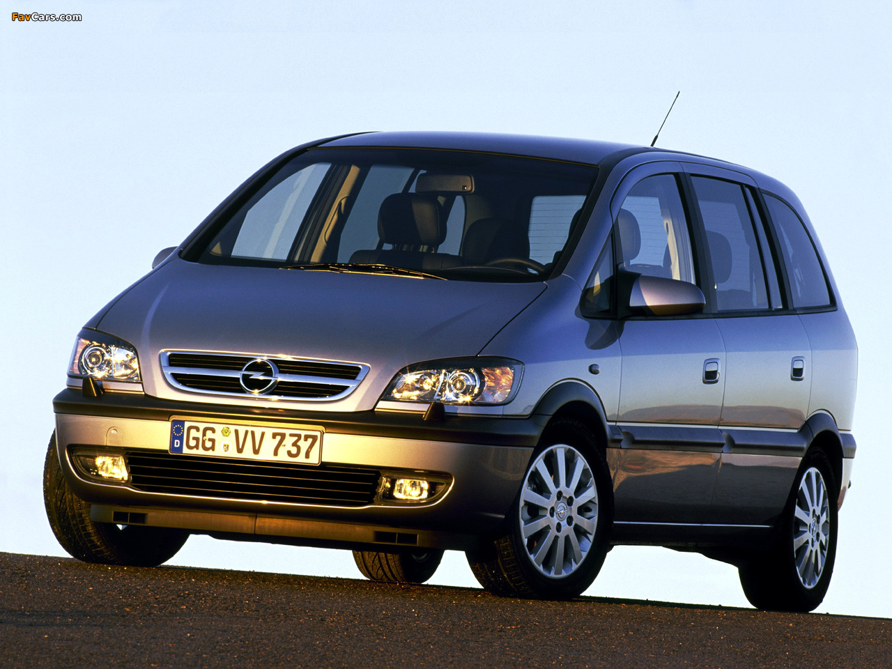 Images of Opel Zafira (A) 2003–05 (1280 x 960)