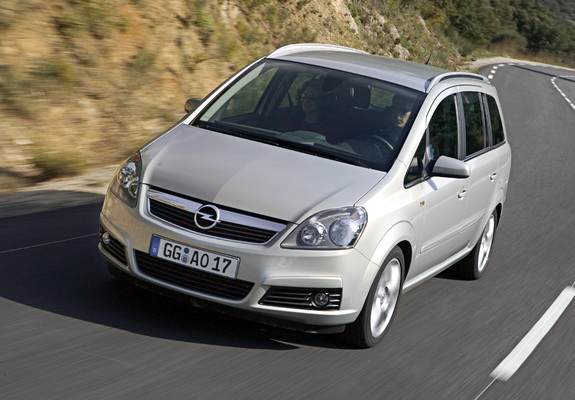 Images of Opel Zafira (B) 2005–08