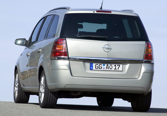 Images of Opel Zafira (B) 2005–08