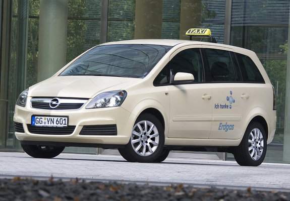 Images of Opel Zafira CNG Taxi (B) 2005–08