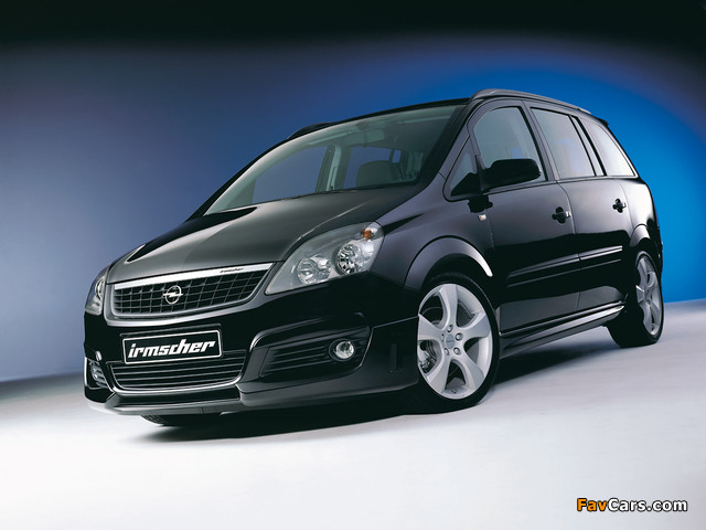 Images of Irmscher Opel Zafira (B) 2005–08 (640 x 480)