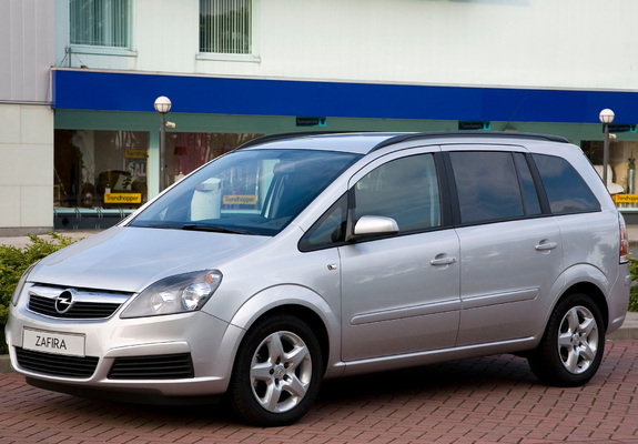 Images of Opel Zafira Van (B) 2006–08