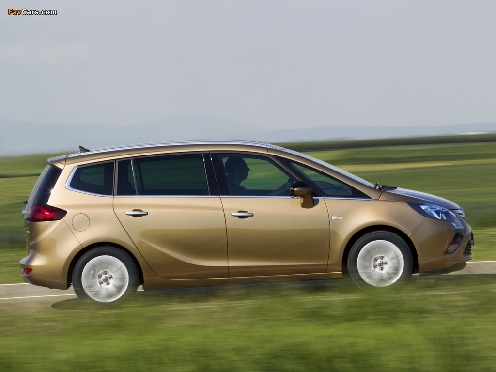 Images of Opel Zafira Tourer ecoFLEX (C) 2011 (1024 x 768)