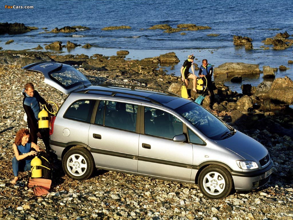 Opel Zafira (A) 1999–2003 images (1024 x 768)