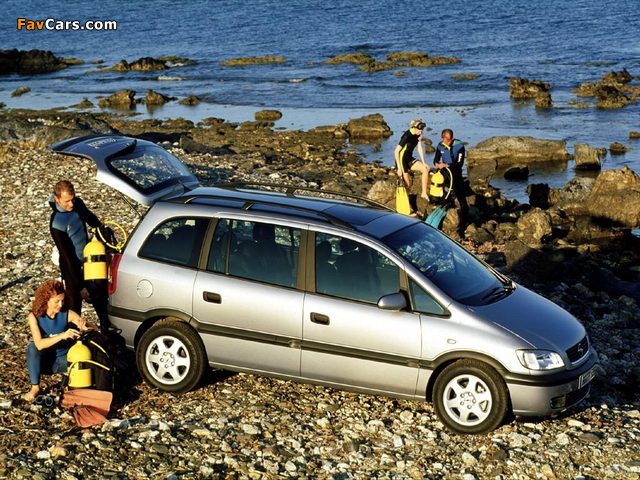 Opel Zafira (A) 1999–2003 images (640 x 480)