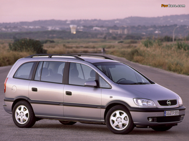 Opel Zafira (A) 1999–2003 pictures (800 x 600)