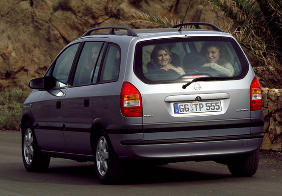 Opel Zafira (A) 1999–2003 wallpapers