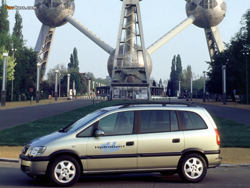 Opel Zafira HydroGen 1 Concept (A) 2000 images (800 x 600)