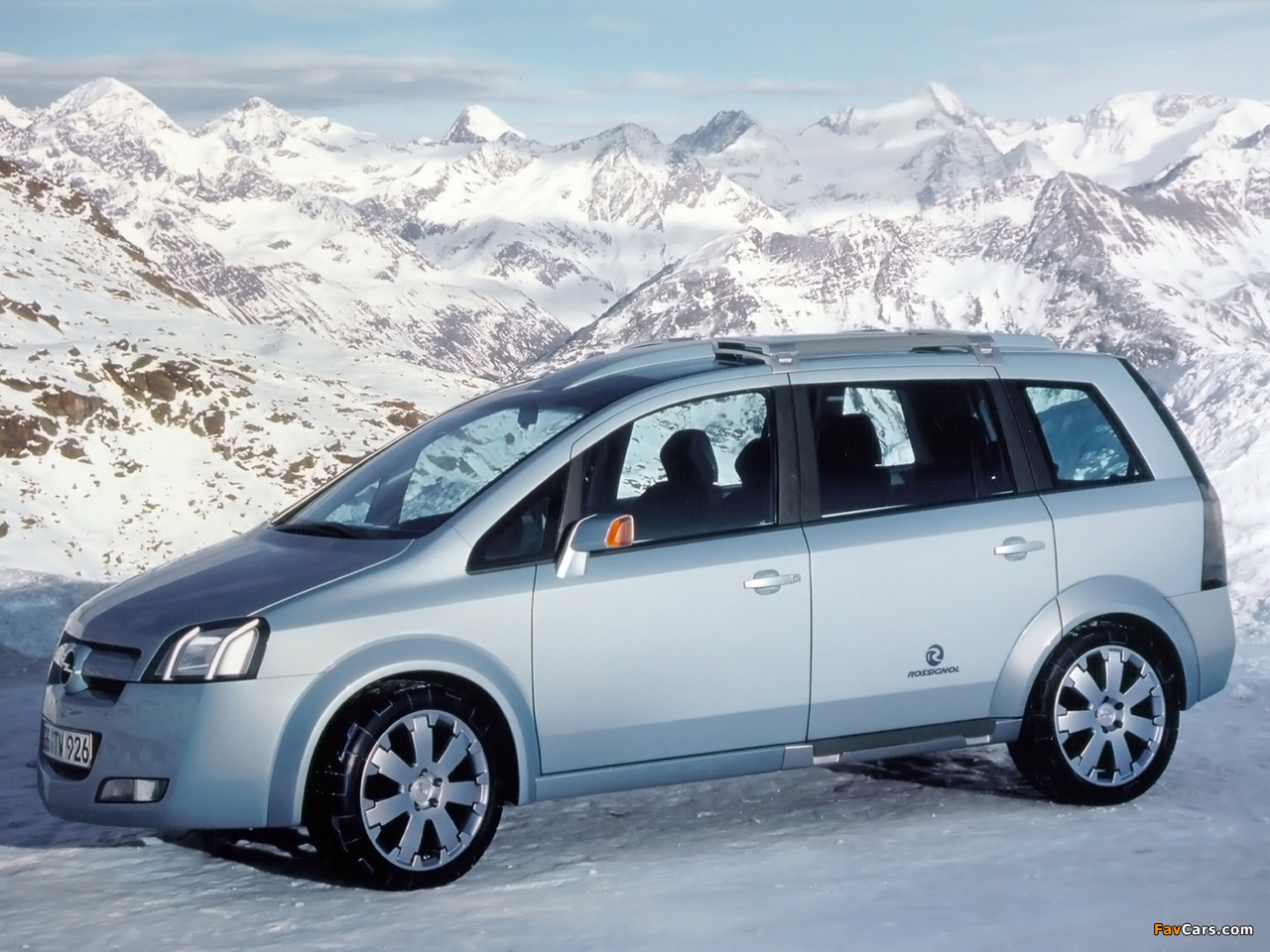 Opel Zafira Snowtrekker Concept (A) 2000 photos (1280 x 960)