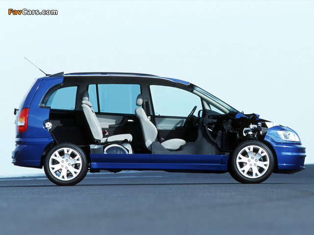 Opel Zafira HydroGen 3 Concept (A) 2001 images (640 x 480)